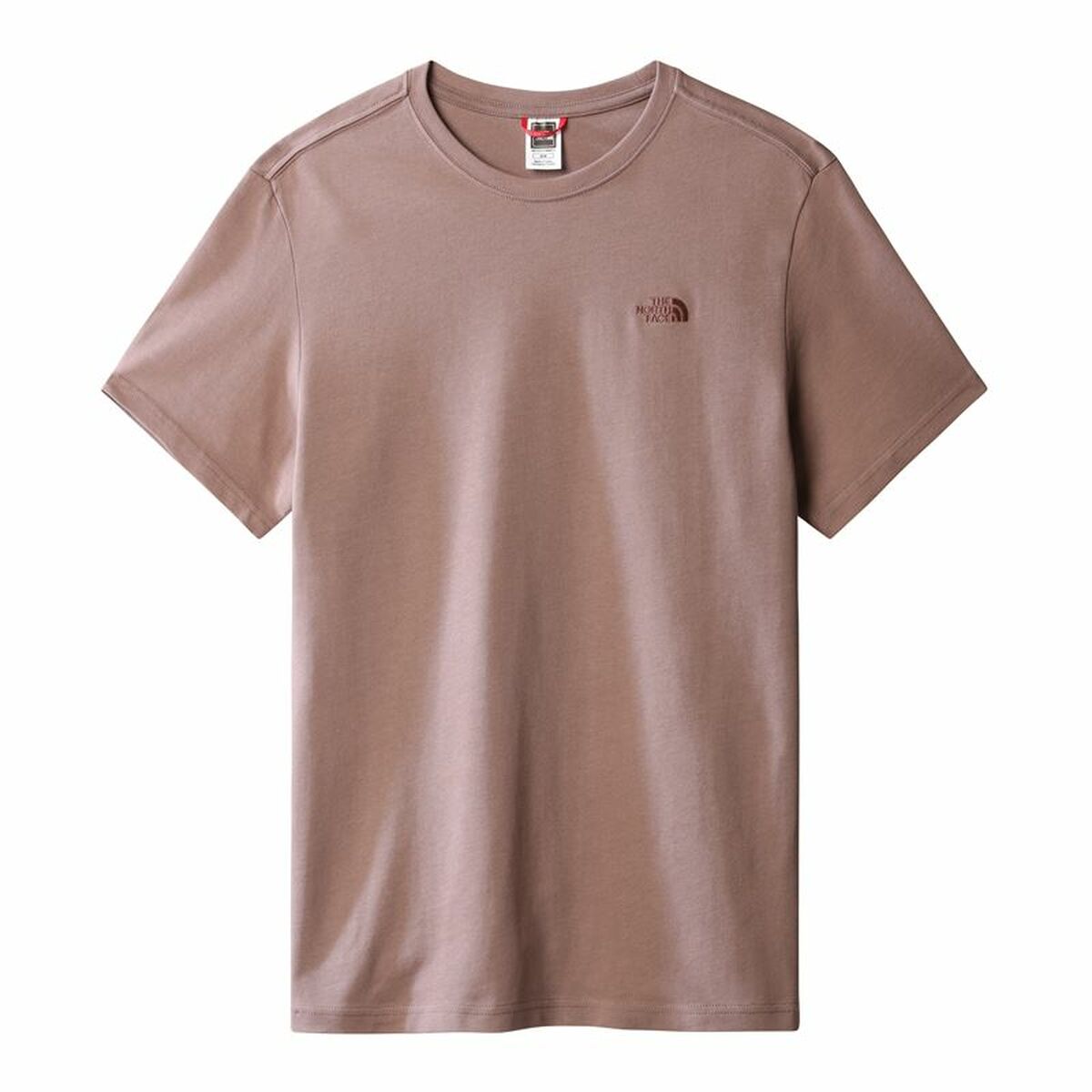 Camiseta de manga corta para hombre The North Face Premium Marrón Unisex