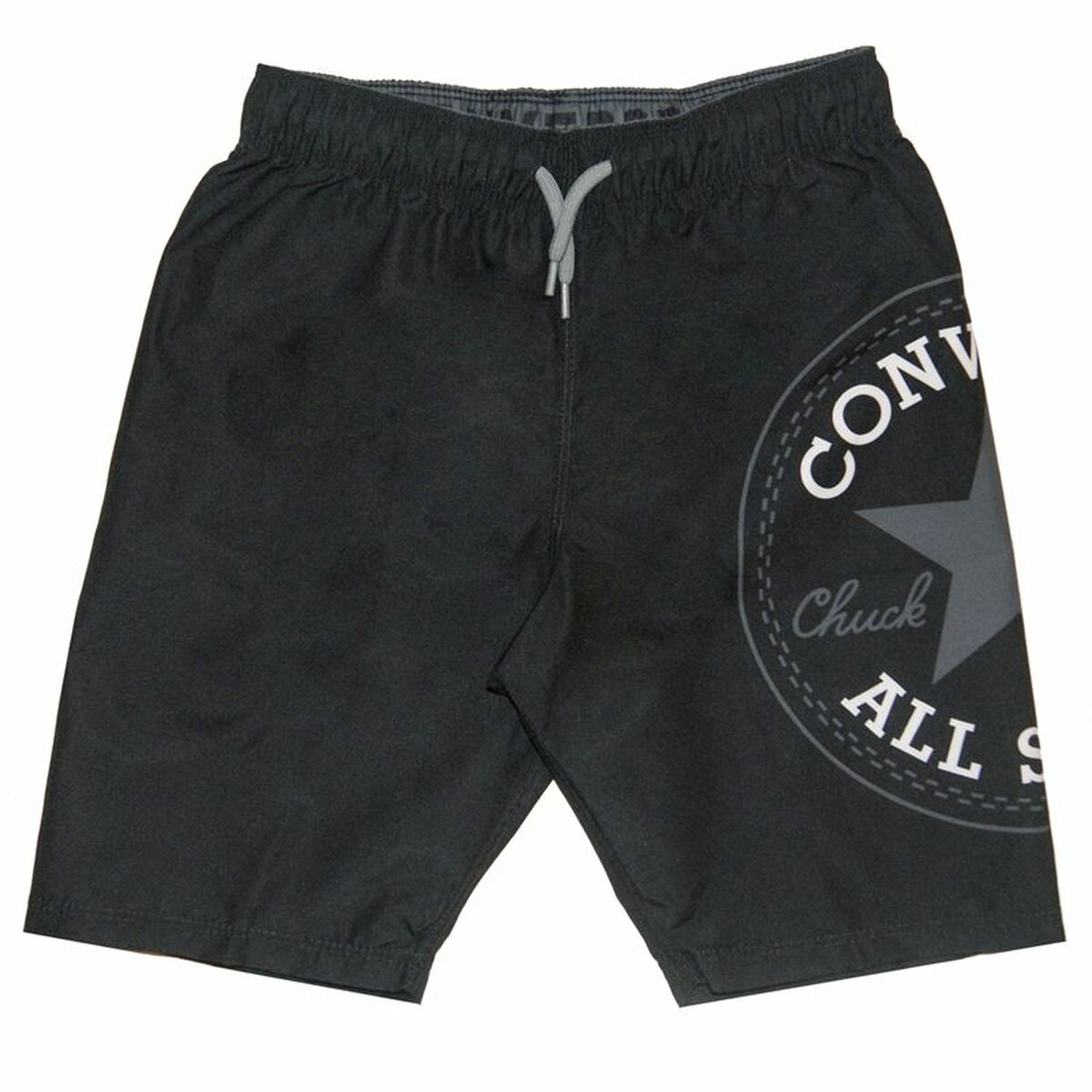 Traje de baño para hombre Converse Wrap Around Pool Negro