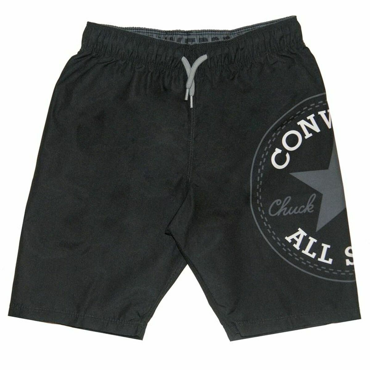 Traje de baño para hombre Converse Wrap Around Pool Negro