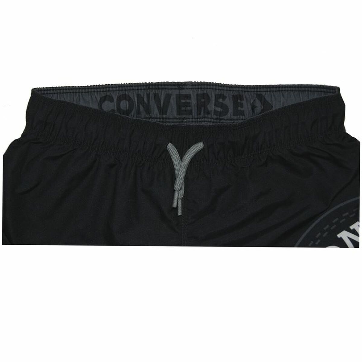 Traje de baño para hombre Converse Wrap Around Pool Negro