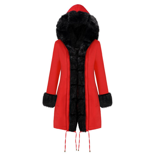 Parka de piel ártica con bloques de color – Edición 25