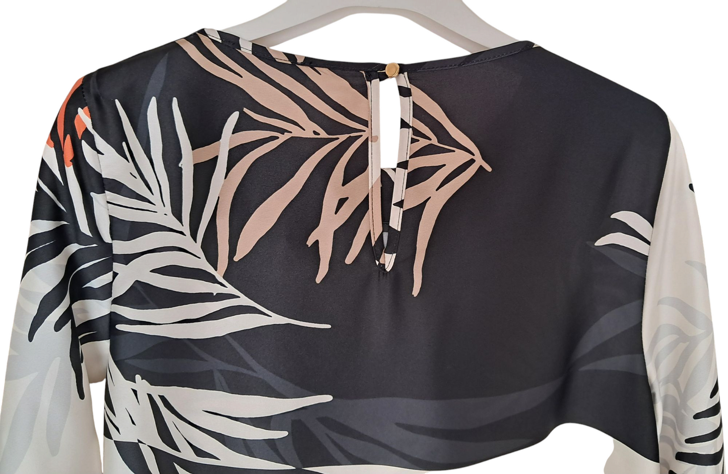 Manuela Riva Abito Donna lungo girocollo casual elegante manica 3/4 Tg. 44