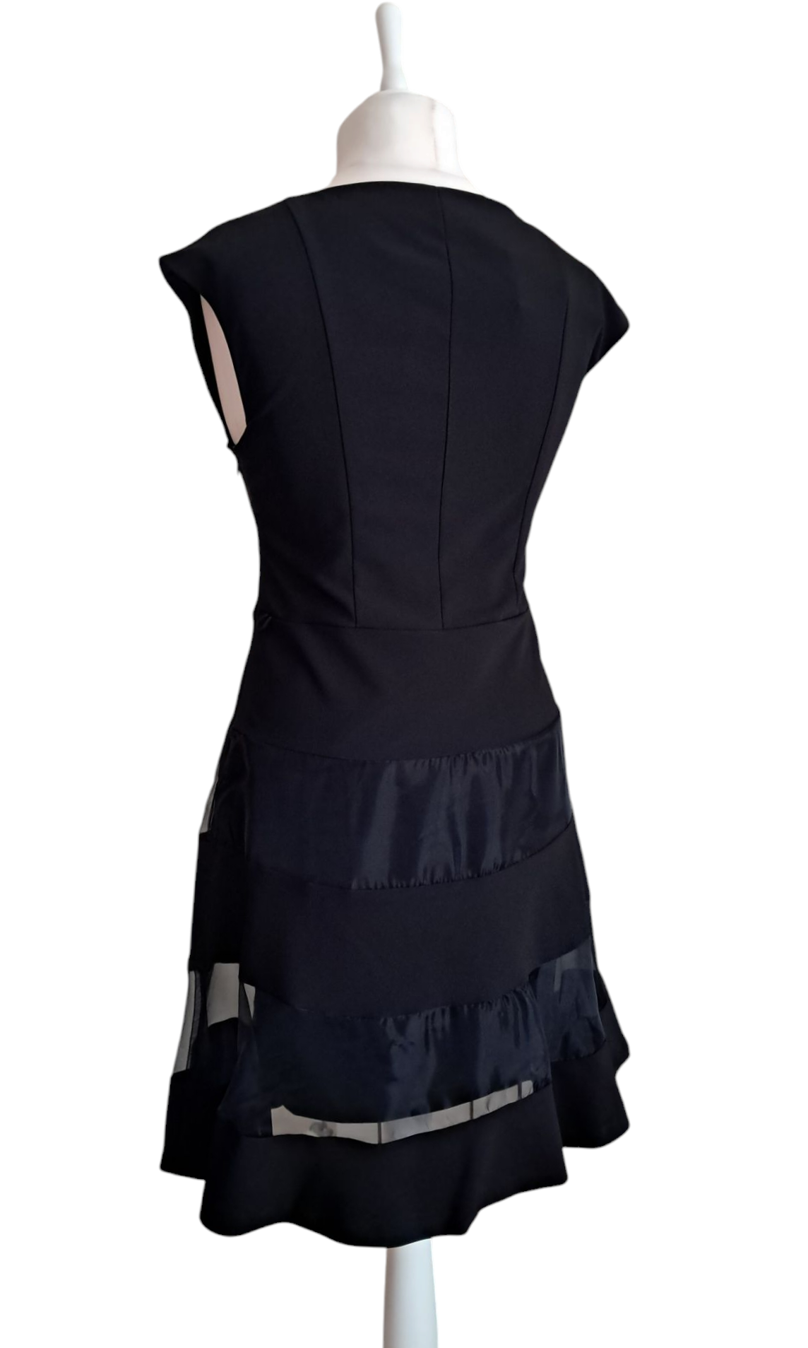 Manuela riva Vestito nero Tg. 44 46 48
