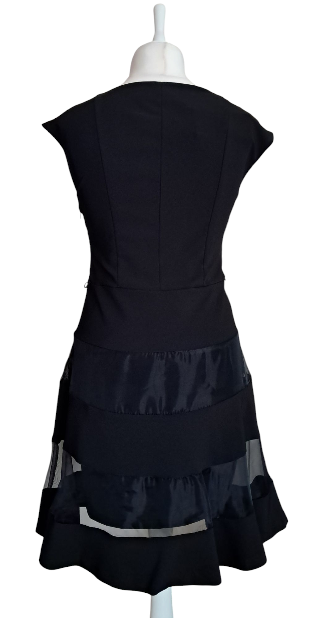 Manuela riva Vestito nero Tg. 44 46 48