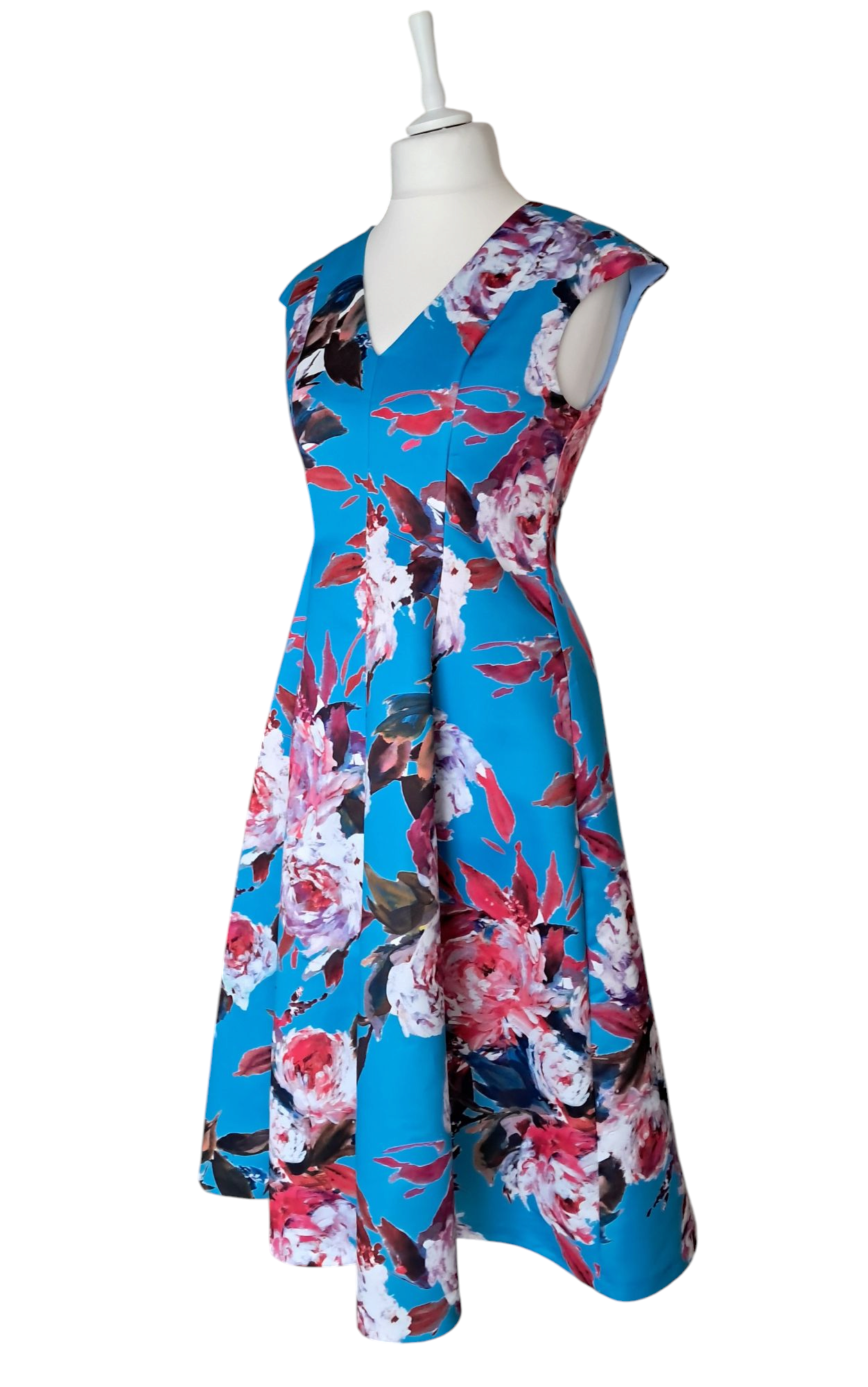 Anna Sirico Couture Abito Turchese Tg.44