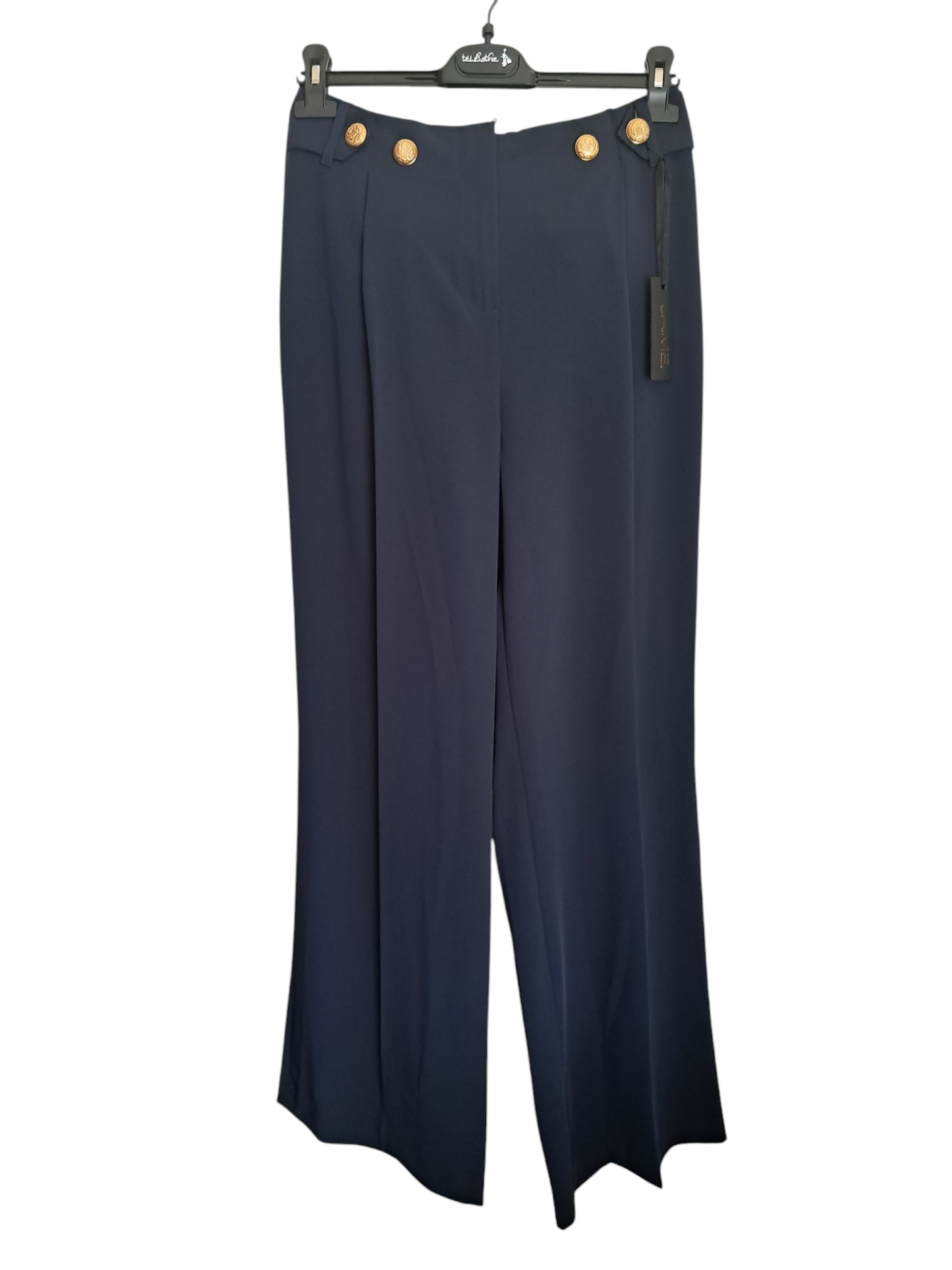 J'Aime Pantalone Donna Nero Blu