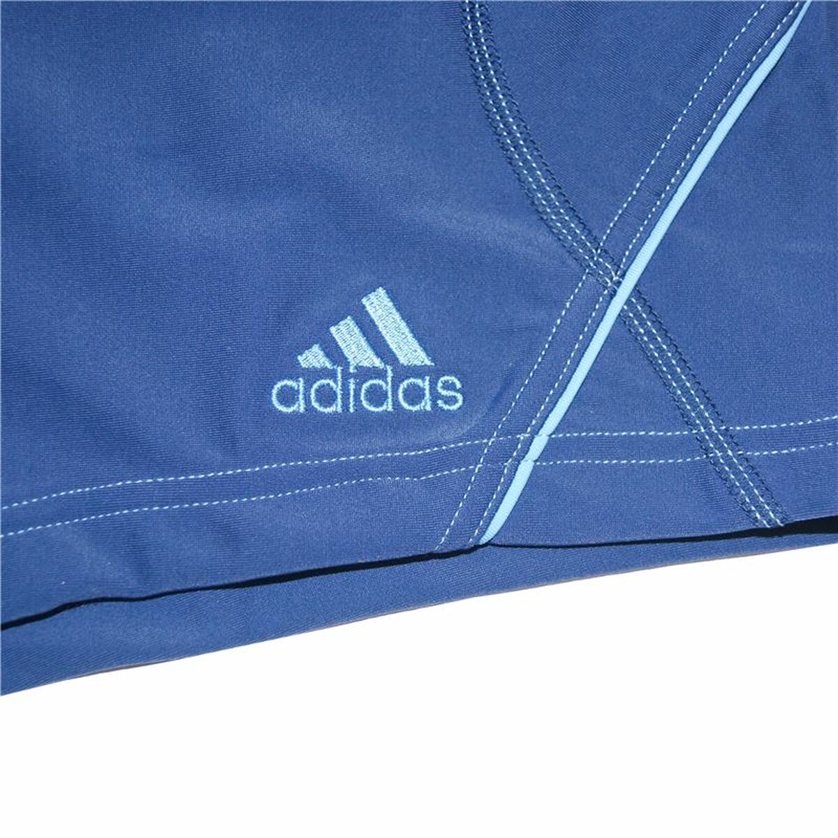 Bóxer de hombre Adidas, traje de baño azul oscuro