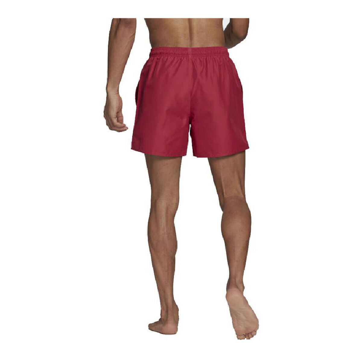 Traje de baño para hombre Adidas Solid Dark Red