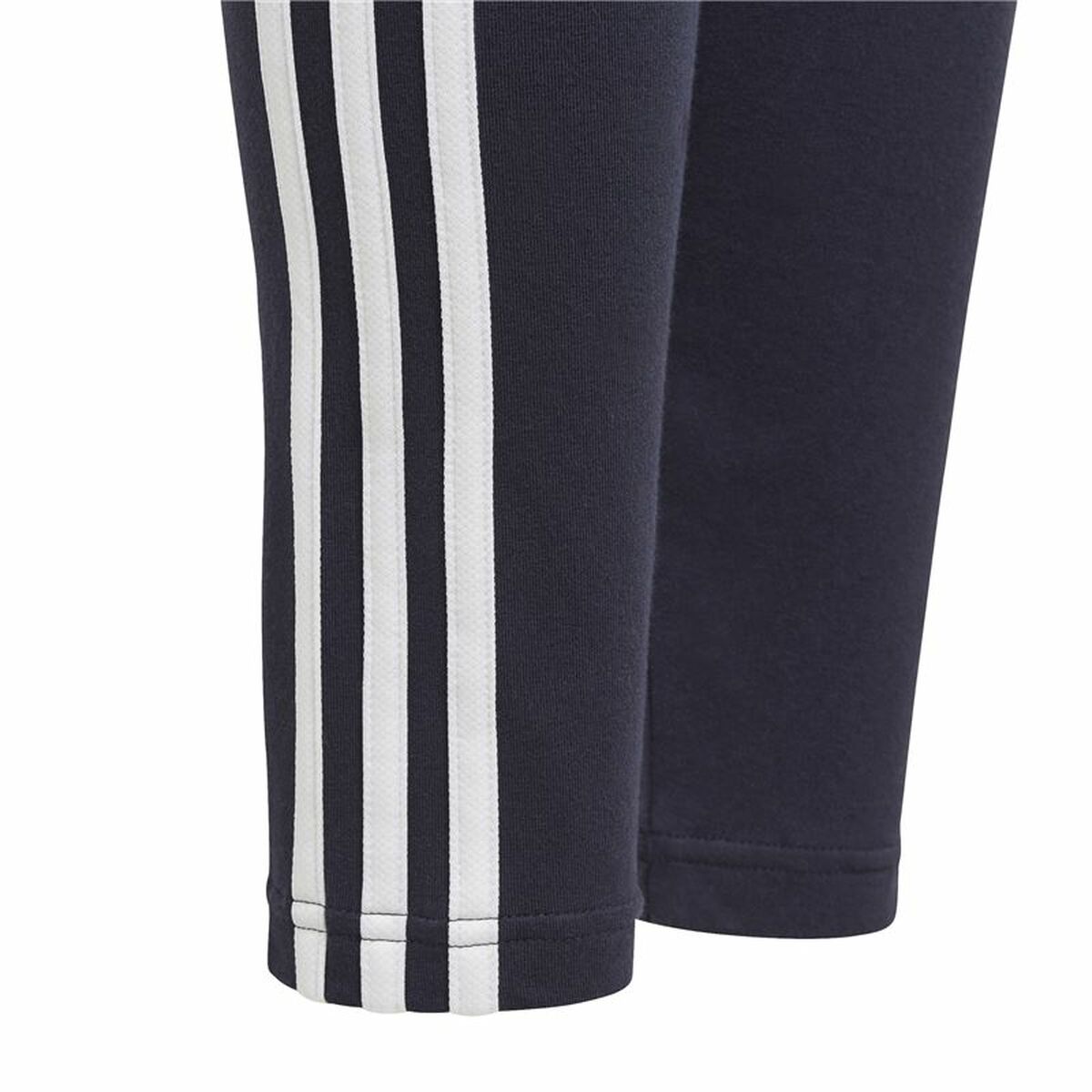 Sports Leggings Adidas Essentials 3 Stripes Navy Blue