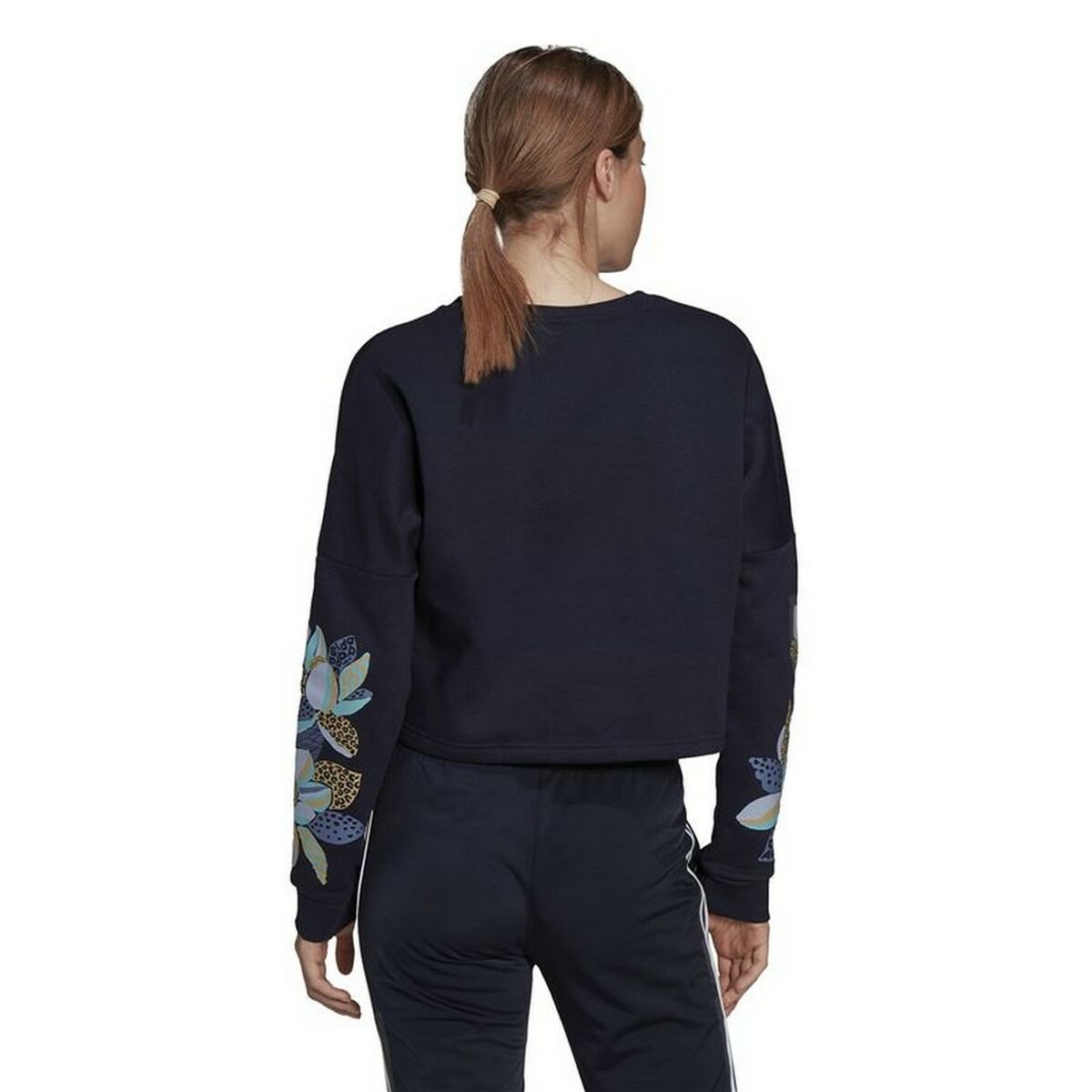 Women’s Sweatshirt without Hood Adidas Farm Rio Print