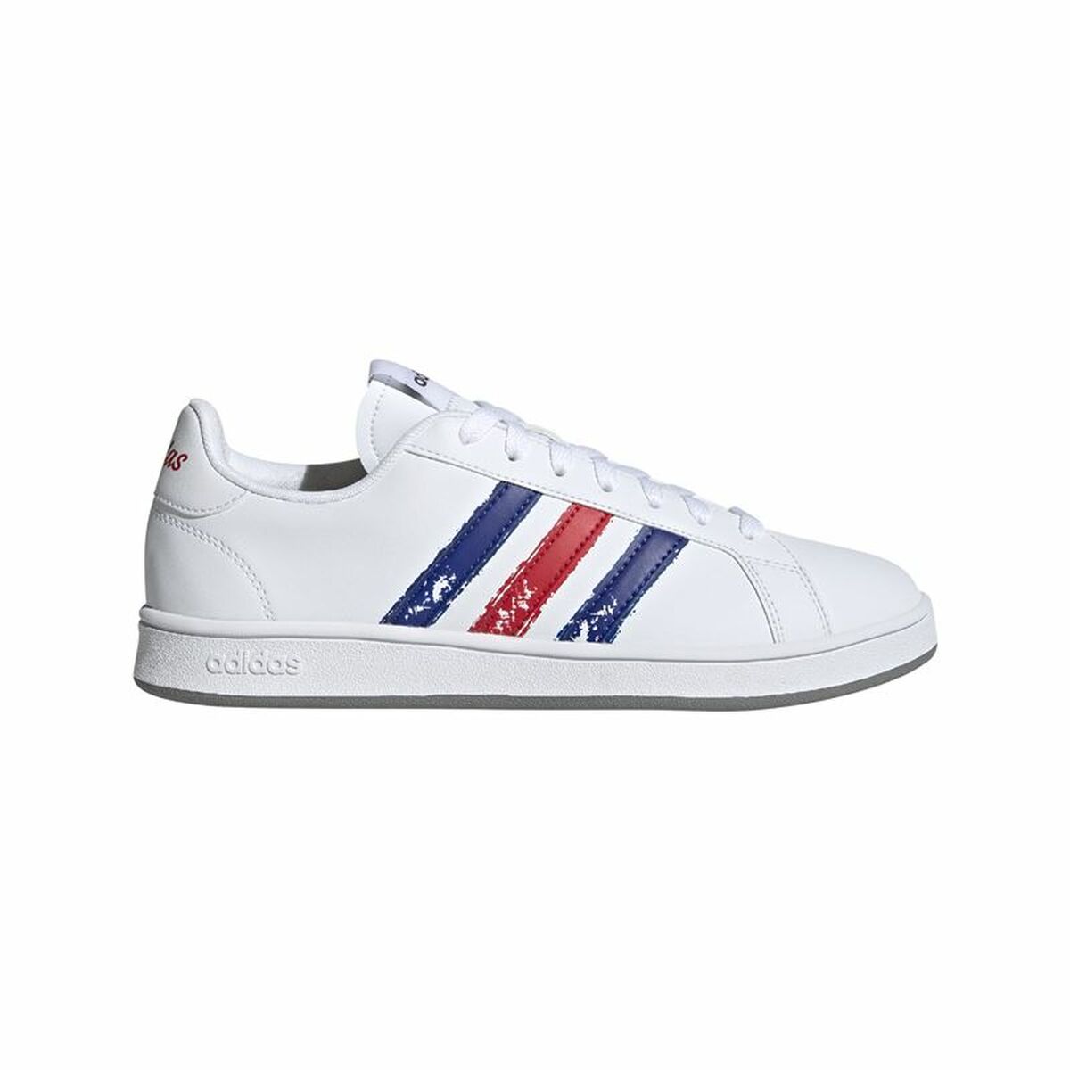 Zapatillas casuales para hombre Adidas Grand Court Base Beyond Rojo Azul Blanco