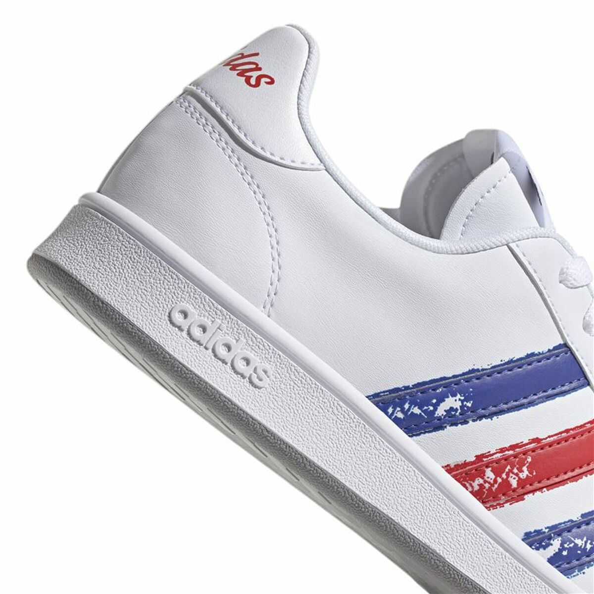 Zapatillas casuales para hombre Adidas Grand Court Base Beyond Rojo Azul Blanco
