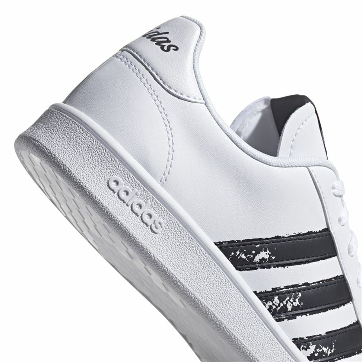 Zapatillas casuales para hombre Adidas Grand Court Base Beyond White