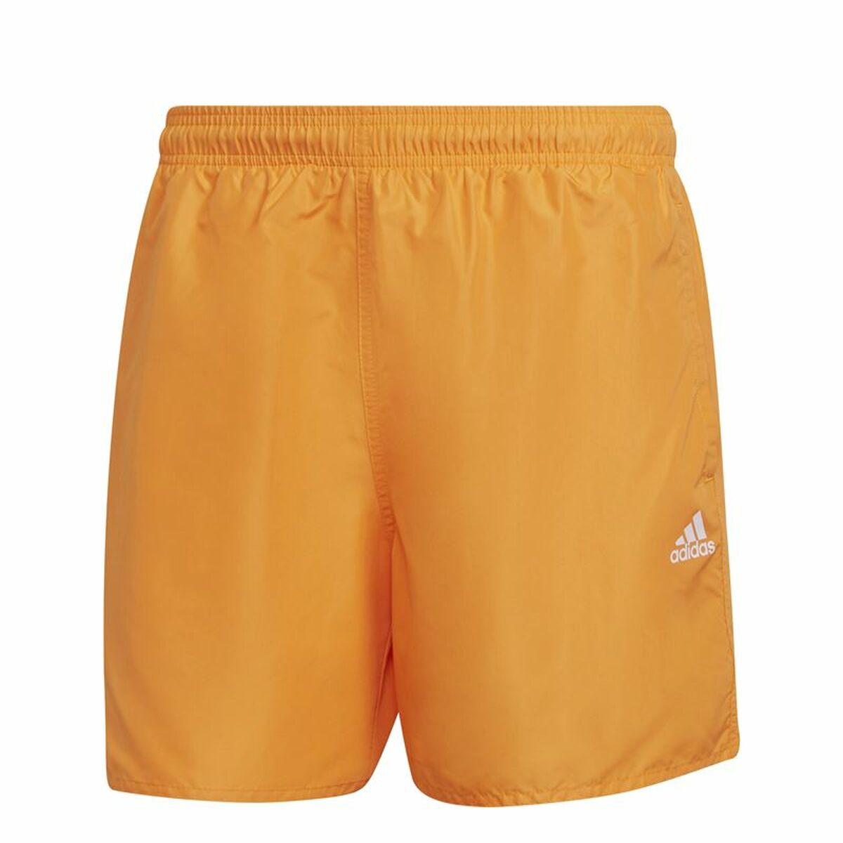 Traje de baño para hombre Adidas color naranja sólido