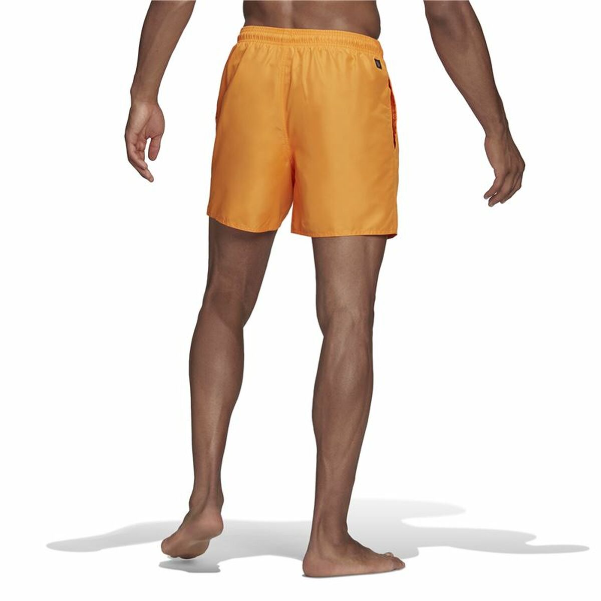 Traje de baño para hombre Adidas color naranja sólido