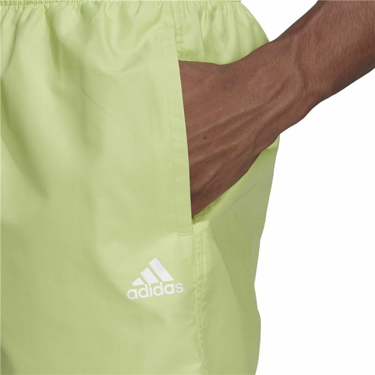 Traje de baño para hombre Adidas Solid Yellow