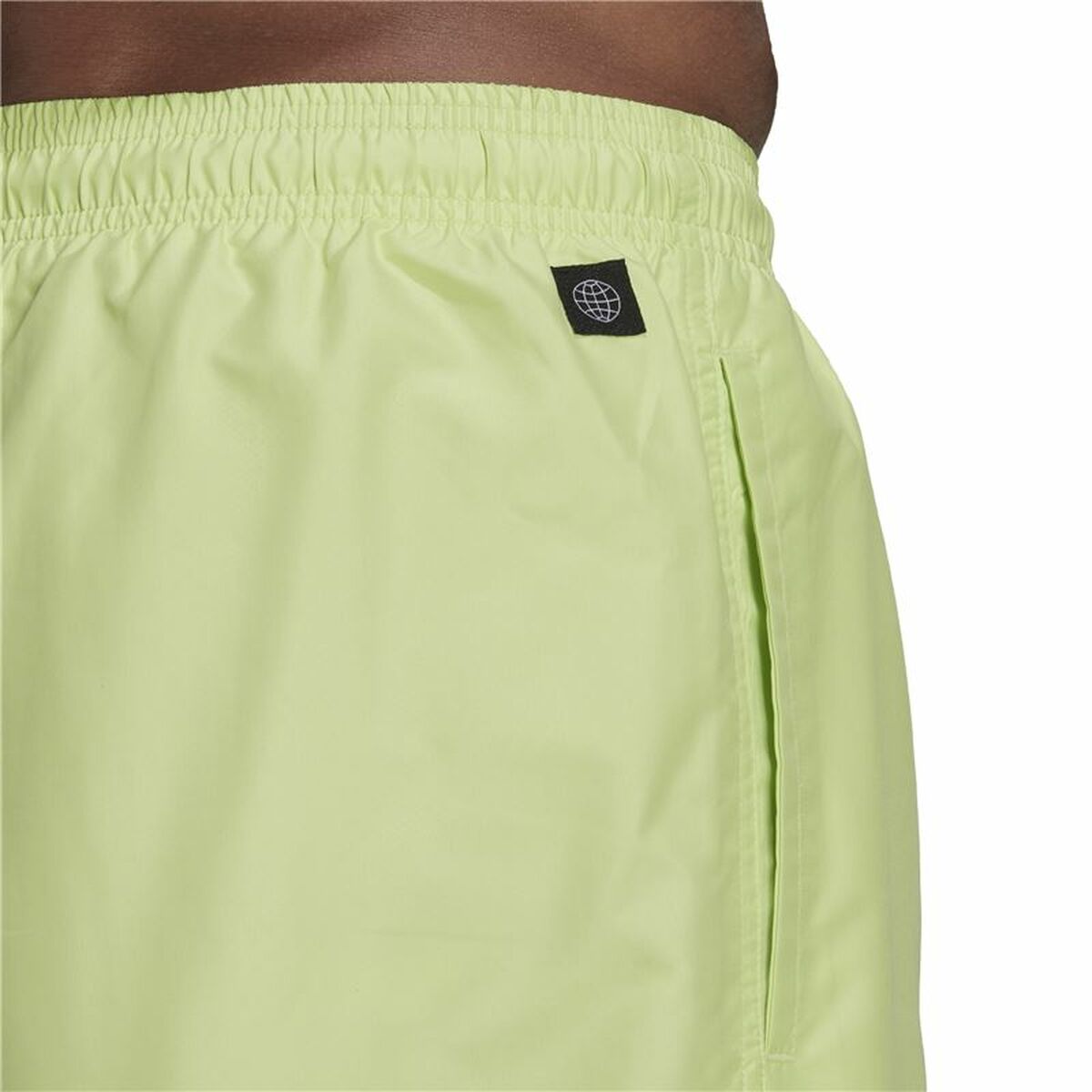 Traje de baño para hombre Adidas Solid Yellow