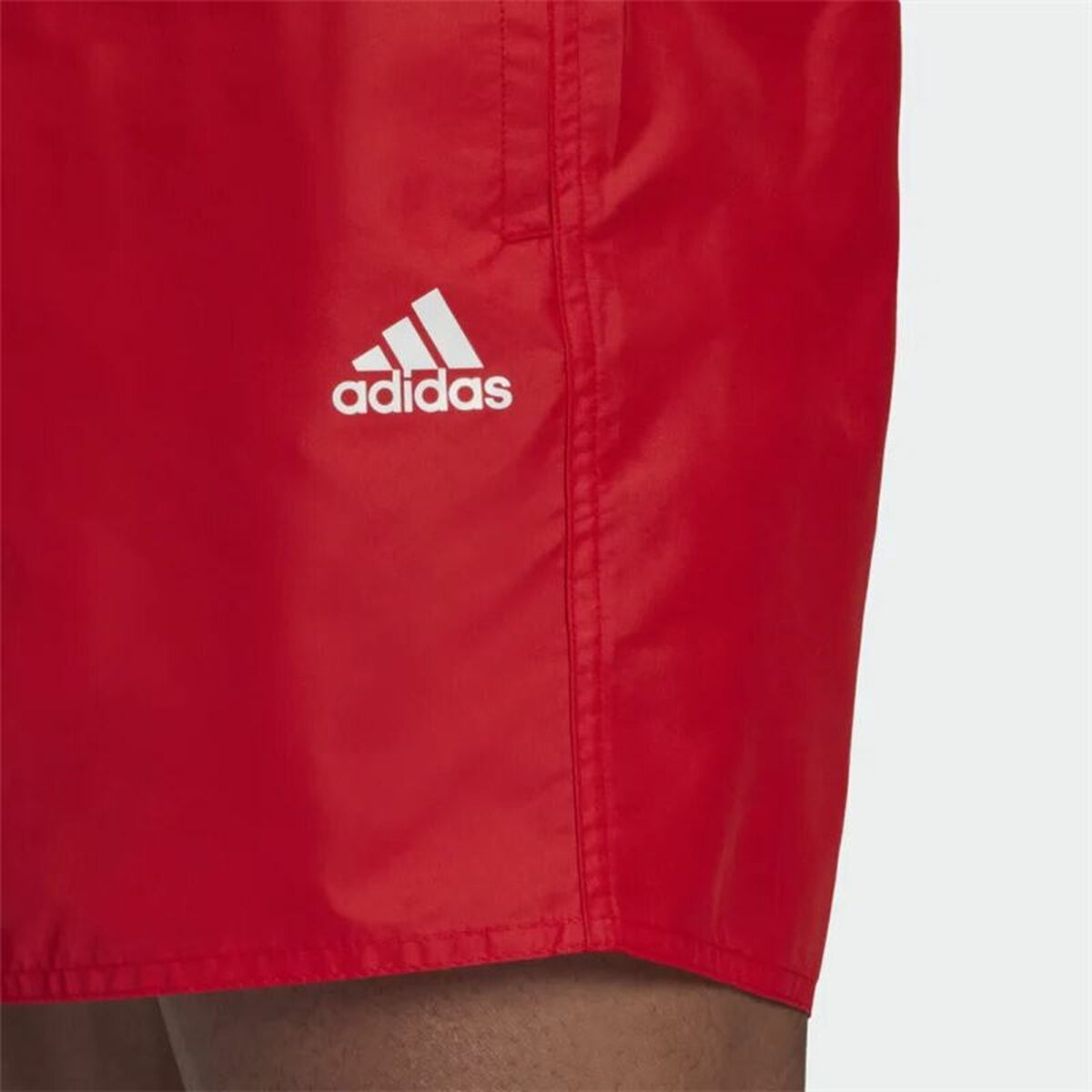 Traje de baño para hombre Adidas Solid Red
