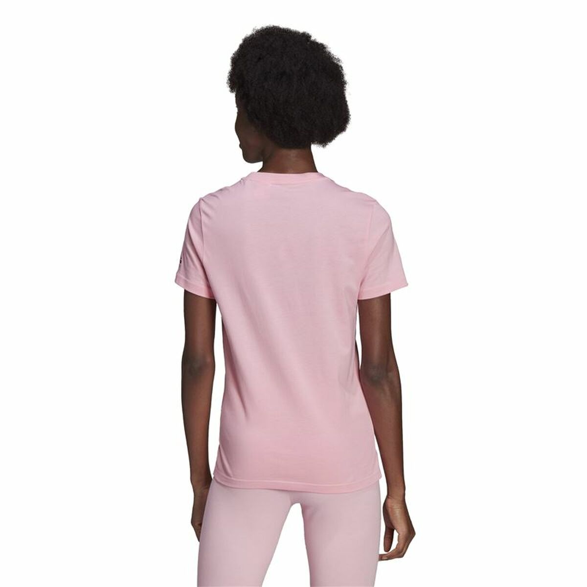 Women’s Short Sleeve T-Shirt Adidas Loungewear Essentials Slim Logo