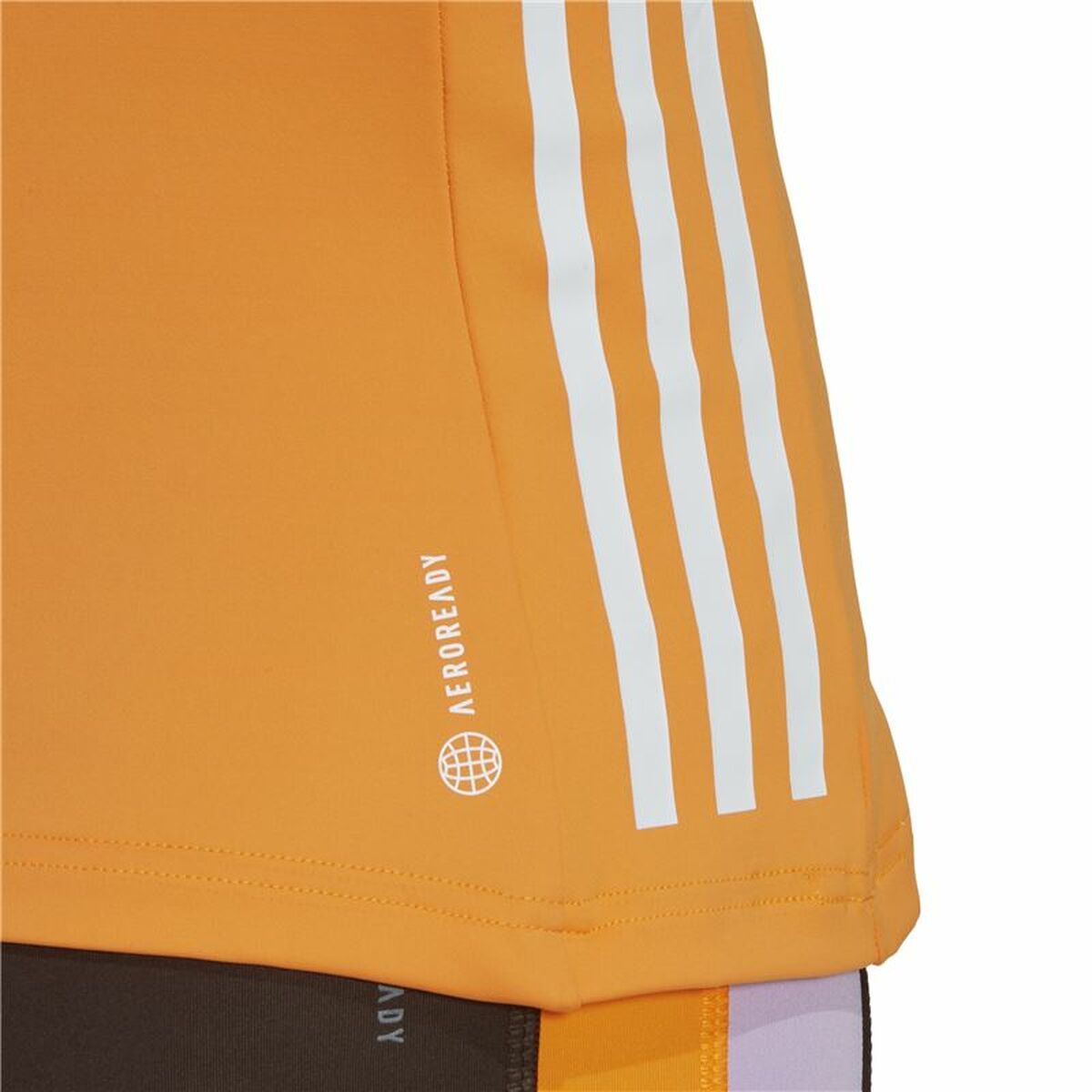 Women's Sleeveless T-shirt Adidas Hyperglam Orange
