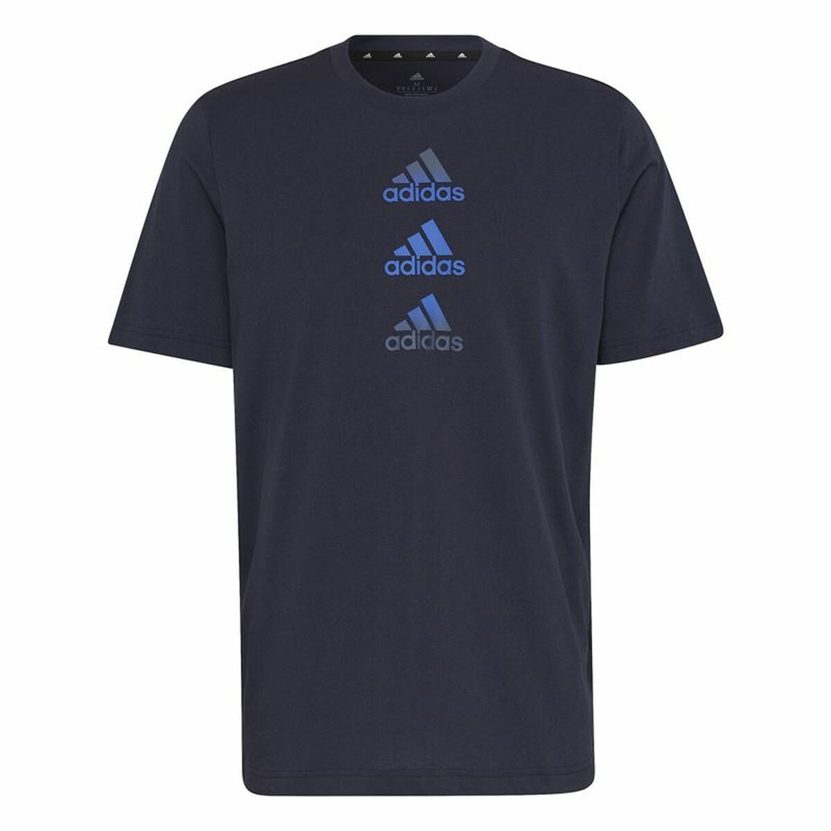 Camiseta de manga corta para hombre con el logotipo de Adidas Designed To Move