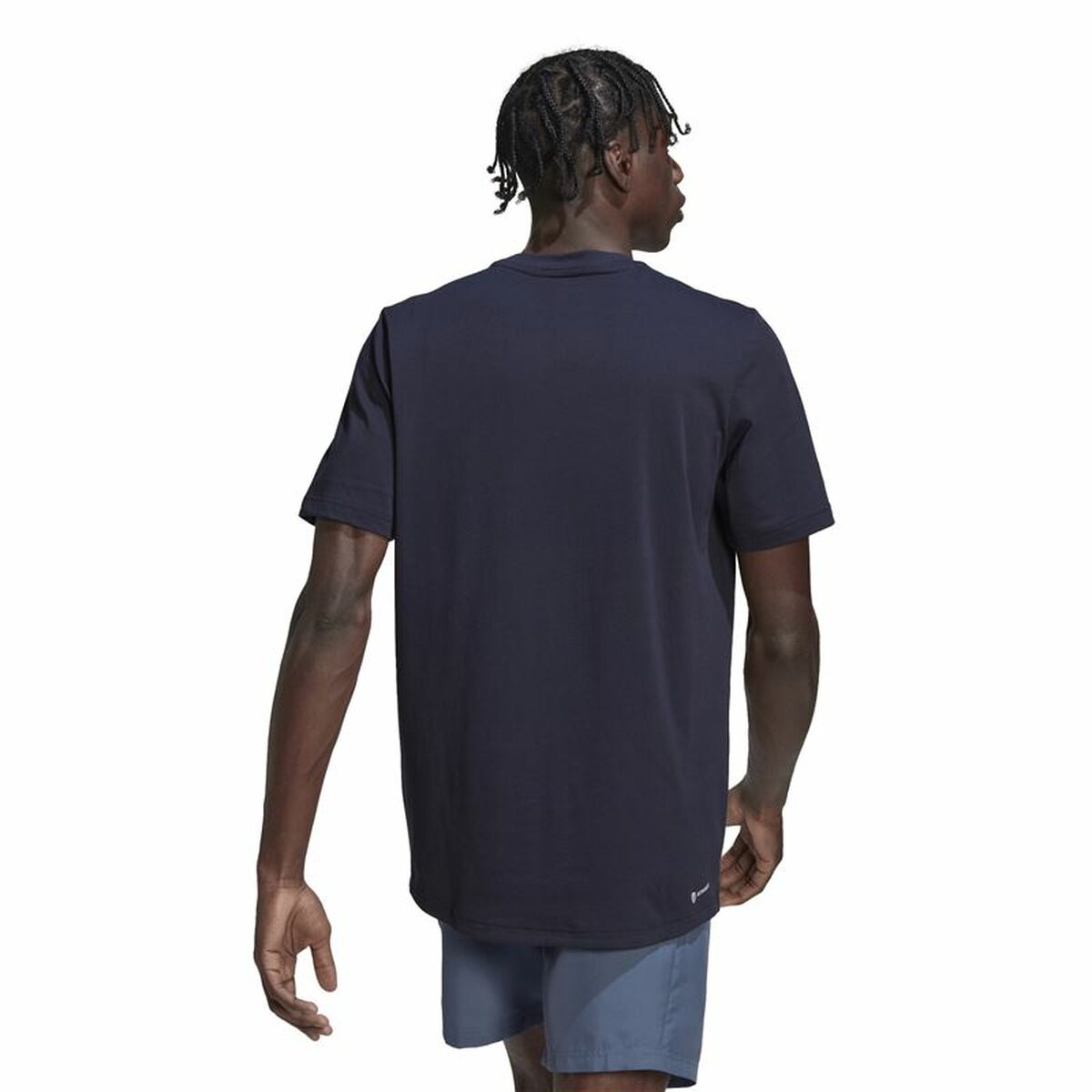 Camiseta de manga corta para hombre con el logotipo de Adidas Designed To Move