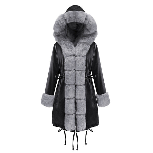 Parka de piel ártica con bloques de color – Edición 25