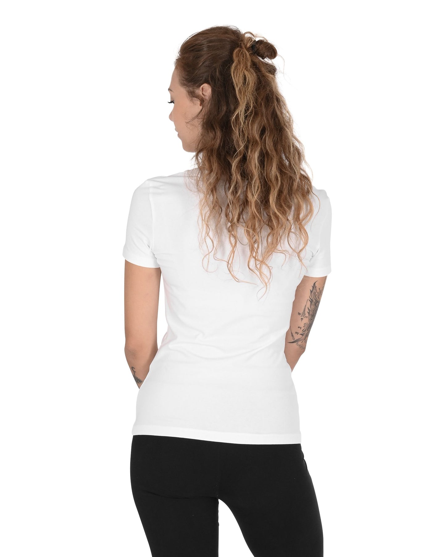 Love Moschino Womens T-Shirt W 4 H19 28 E 1951 A00 OPTICAL WHITE