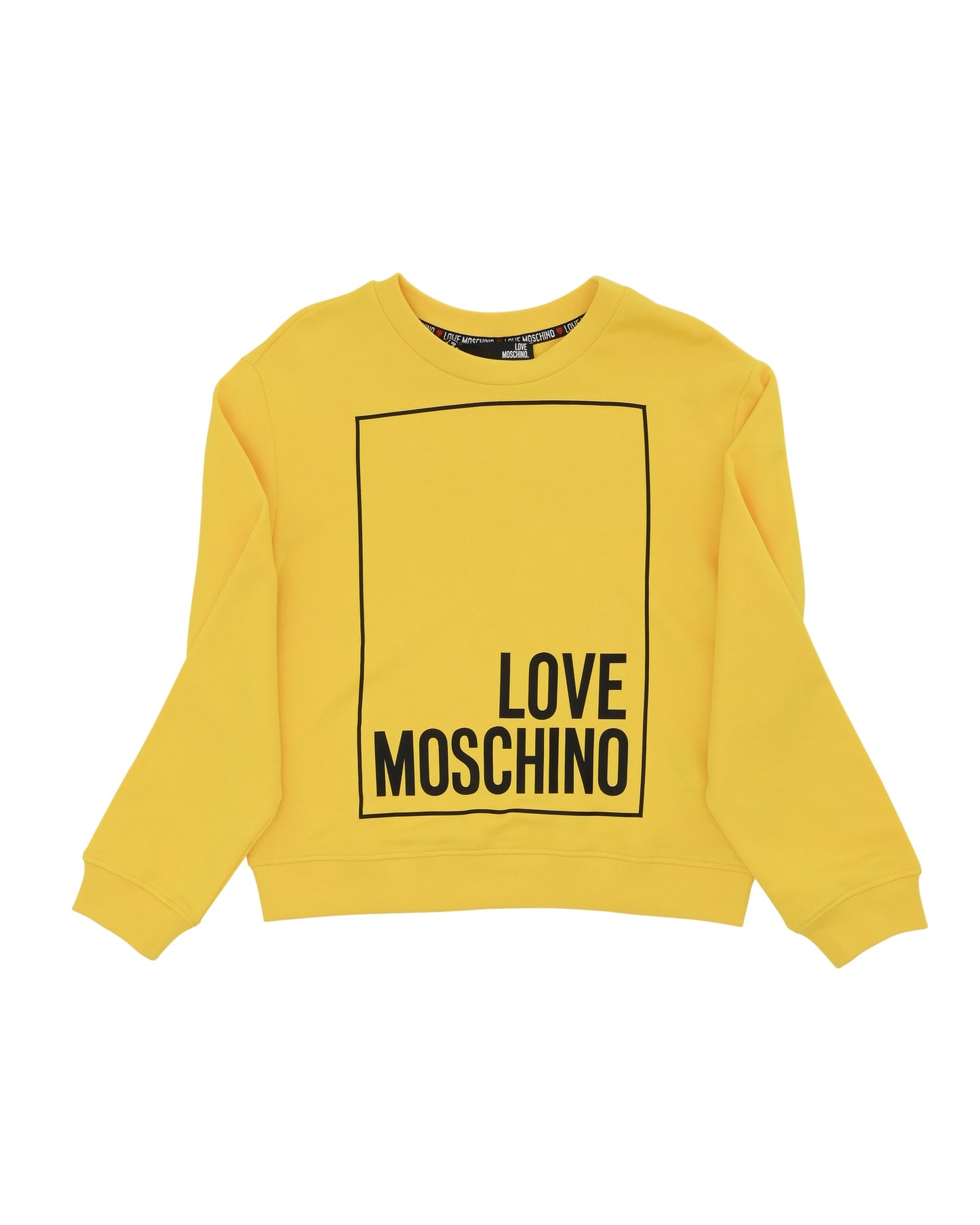 Love Moschino Womens Sweatshirt W 6 306 47 M 4055 I60 YELLOW
