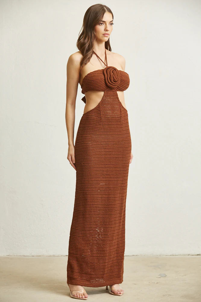 Knit Dress With Cut-Out by Rose Paulino