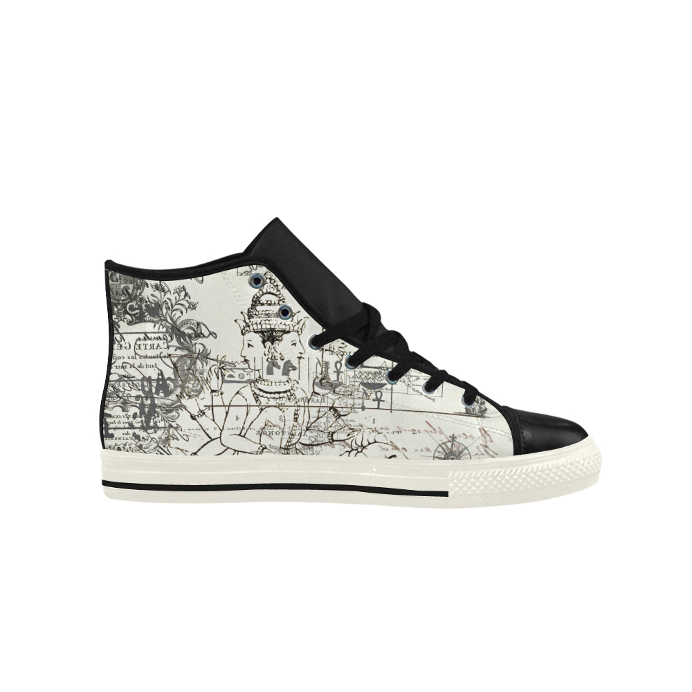 MAPA Y ALGUNAS ILUSTRACIONES Zapatos de cuero de caña alta para hombre