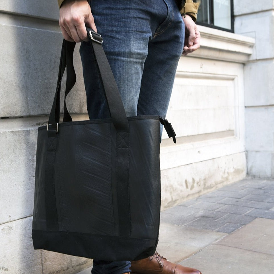Rika Spacious Inner Tube Vegan Tote Bag (3 Colours Available)