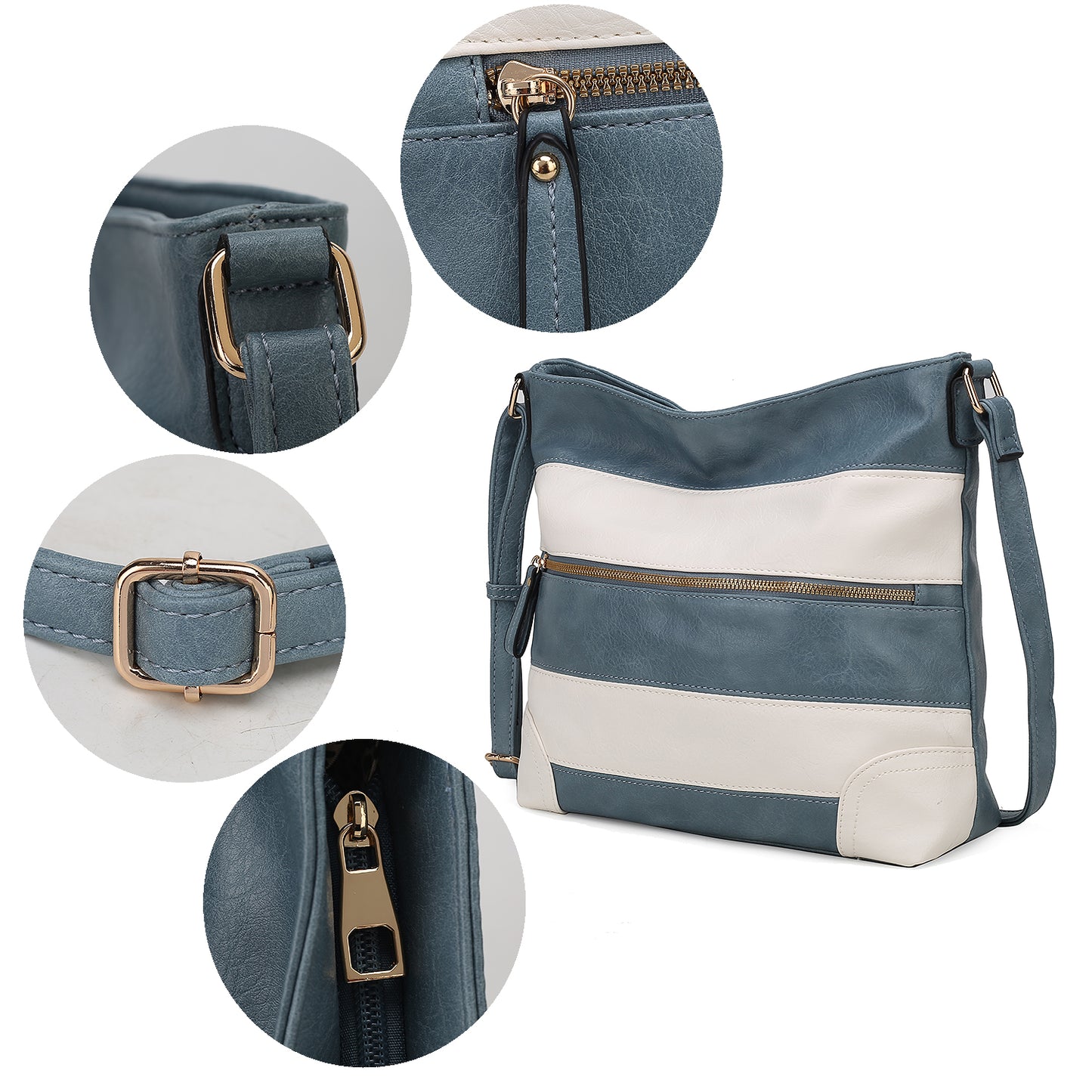 Leighton Vegan Leather Womens Shoulder Bag