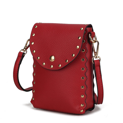 Filomena Vegan Leather Womens Crossbody