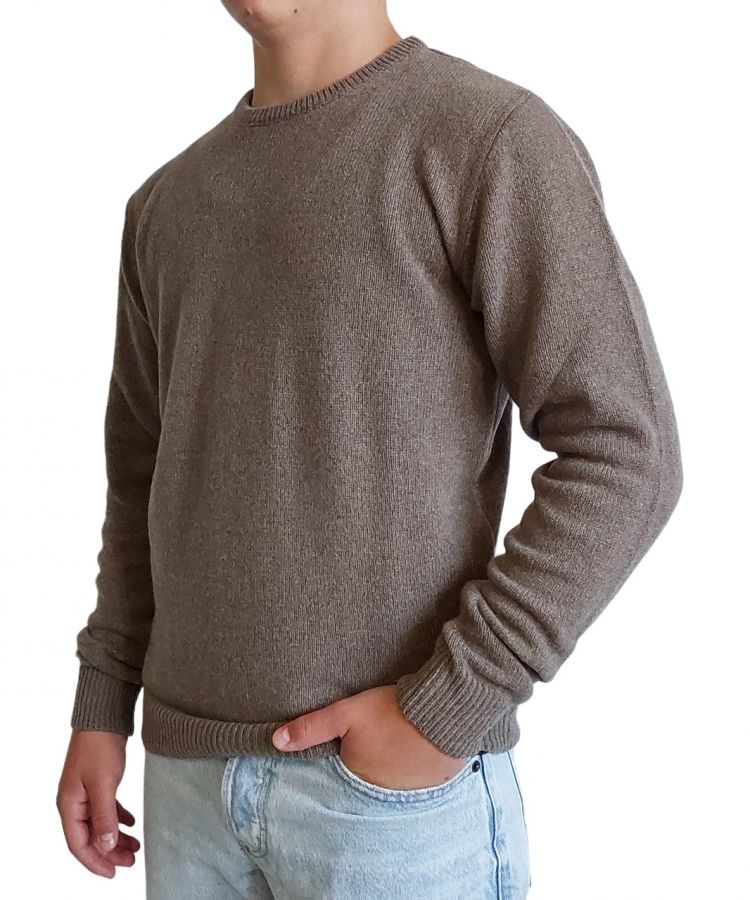 Maglia Uomo Girocollo Cashmere Rigenerato