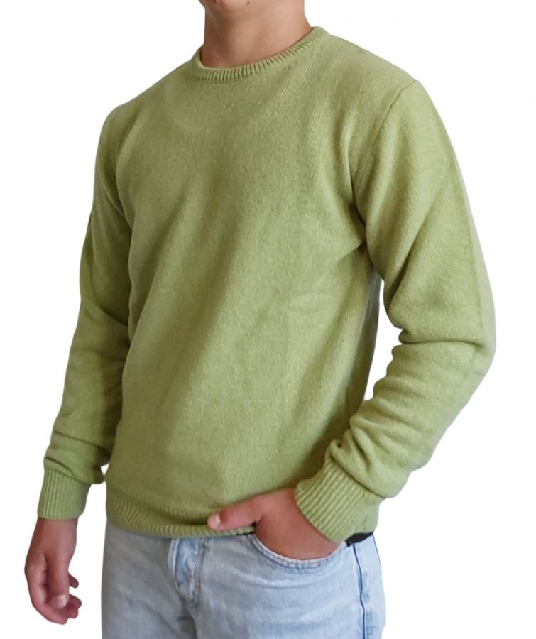 Maglia Uomo Girocollo Cashmere Rigenerato