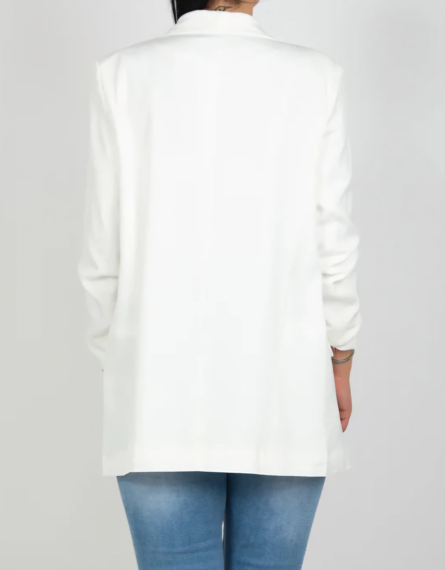 J'Aime Giacca Blazer Donna Bianco Tg. M L