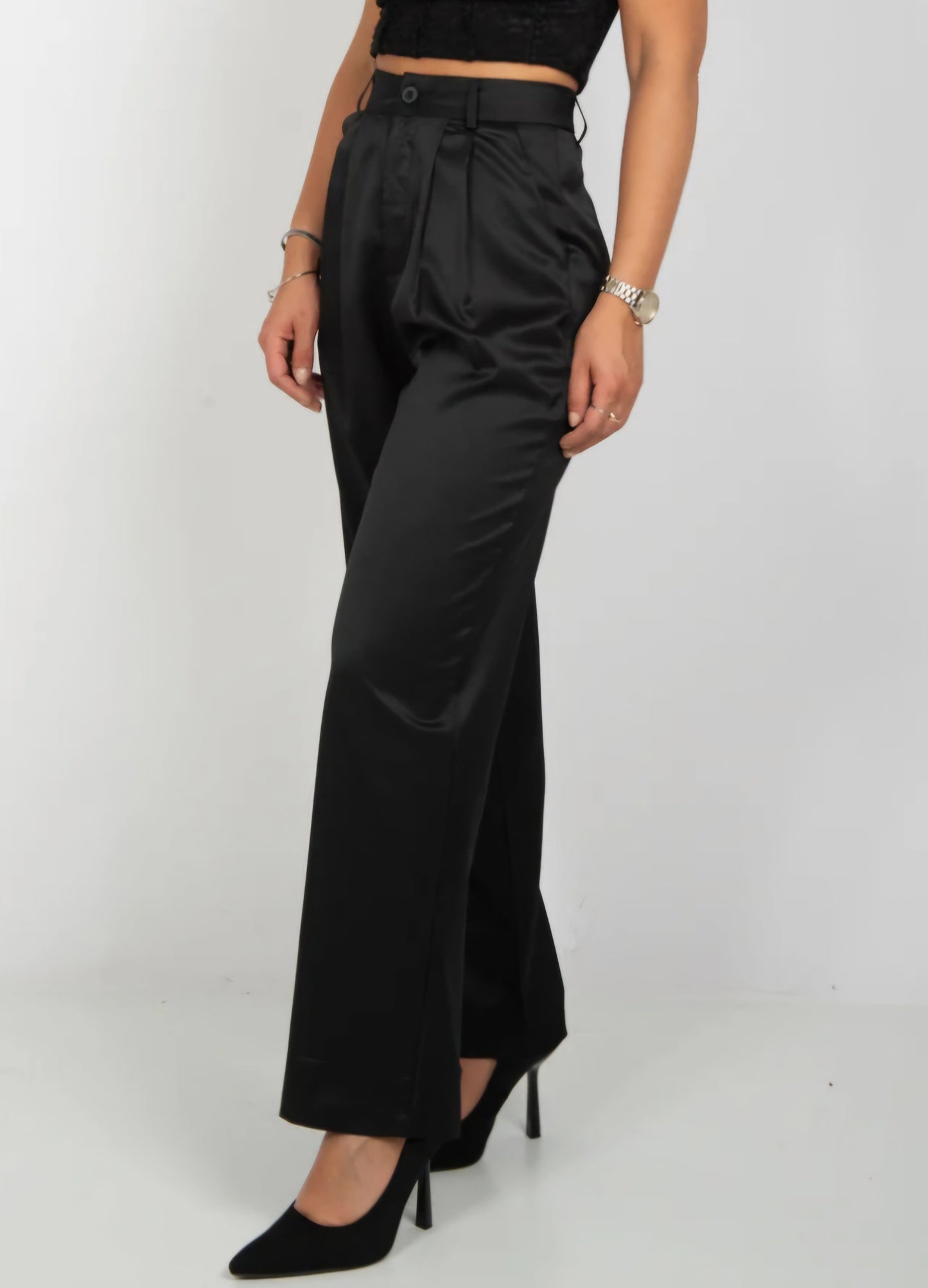 J'Aime Pantalone Donna Nero Tg. L