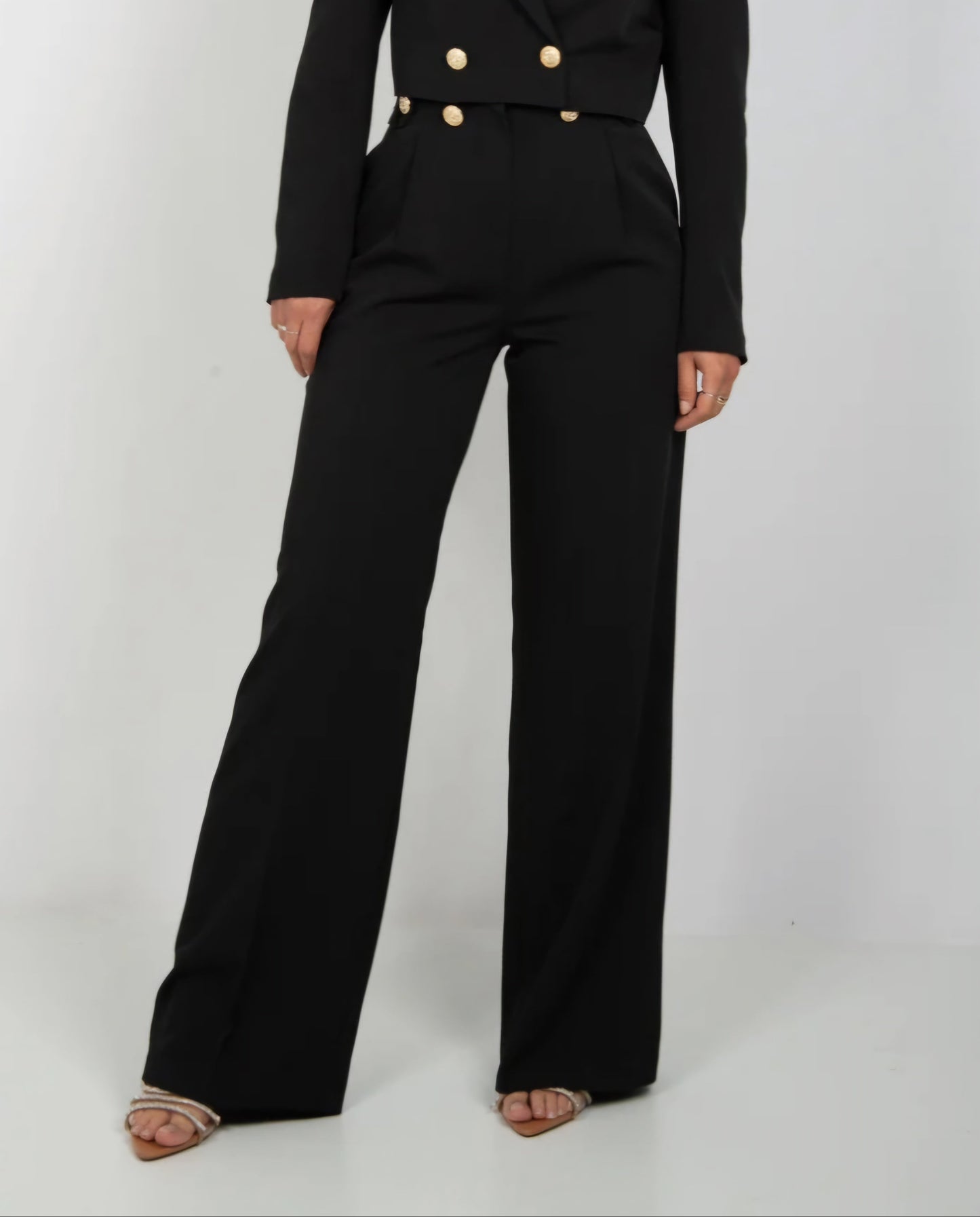 J'Aime Pantalone Donna Nero Blu