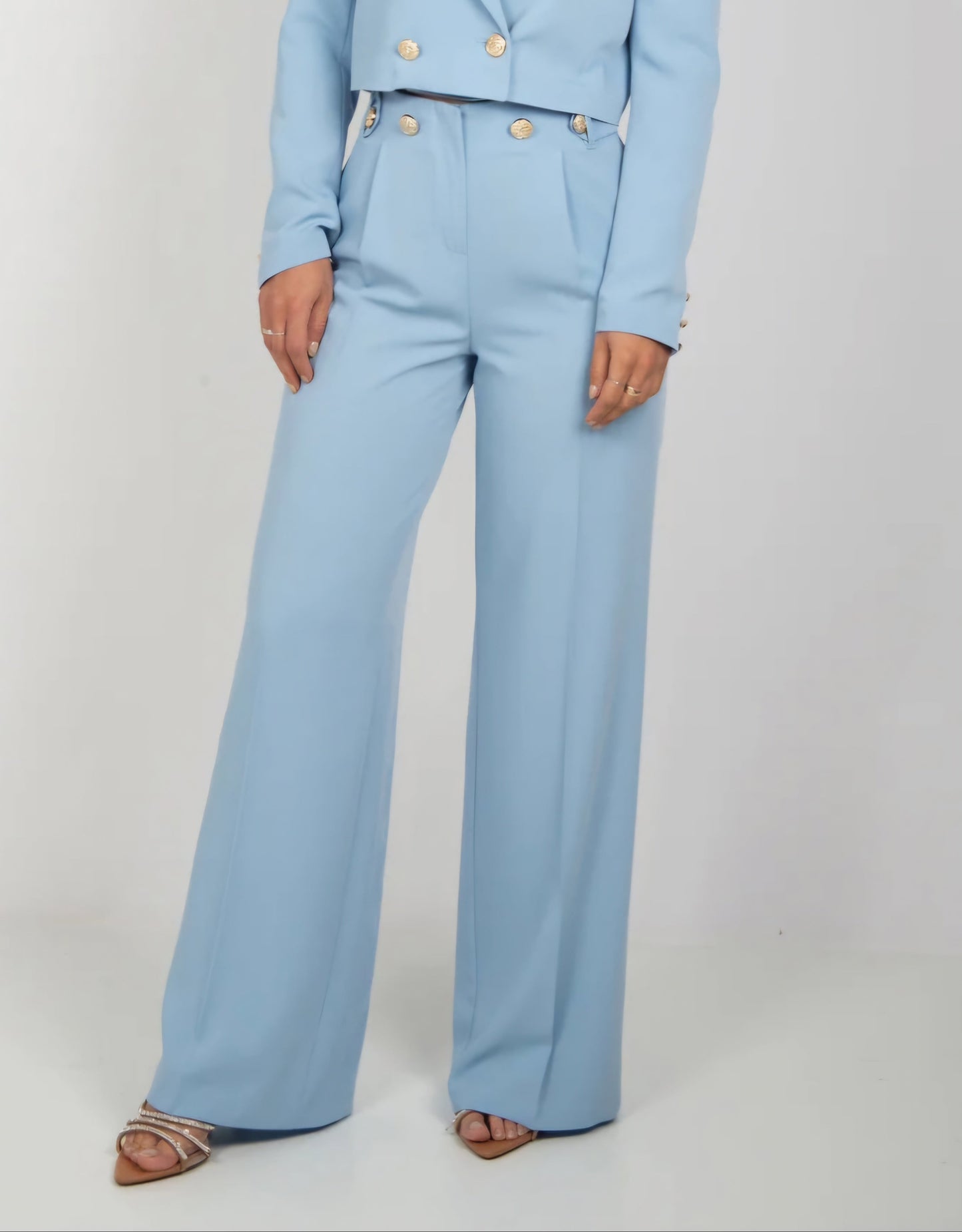 J'Aime Pantalone Donna Nero Blu