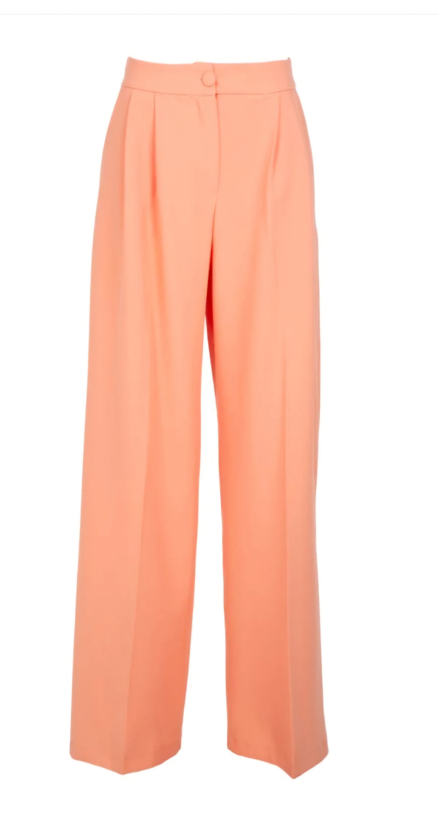 Le Ròbe Pantalone Donna Arancione con elastico in vita sul dietro Tg M