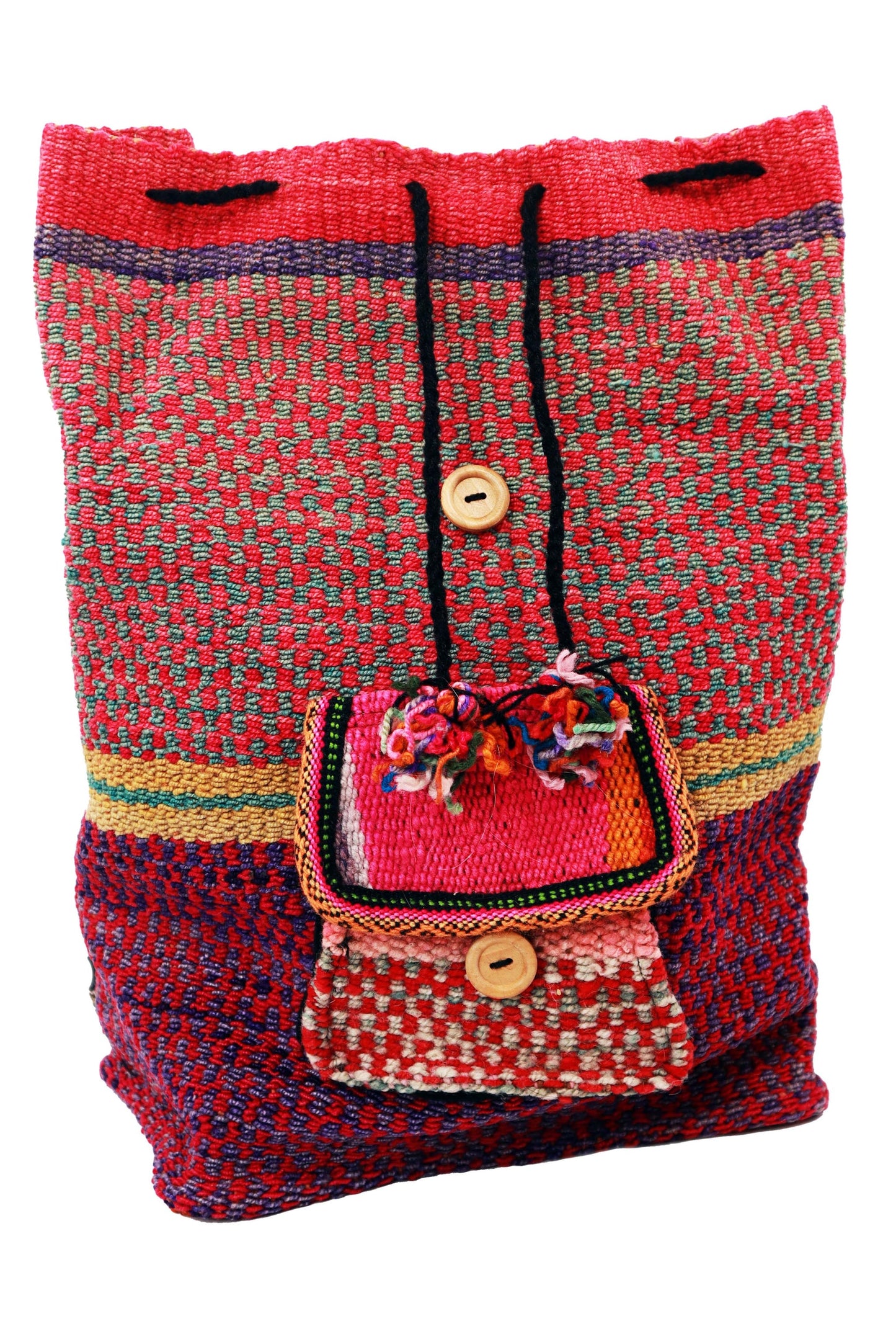 Mochila Zig-Zag con doble cierre