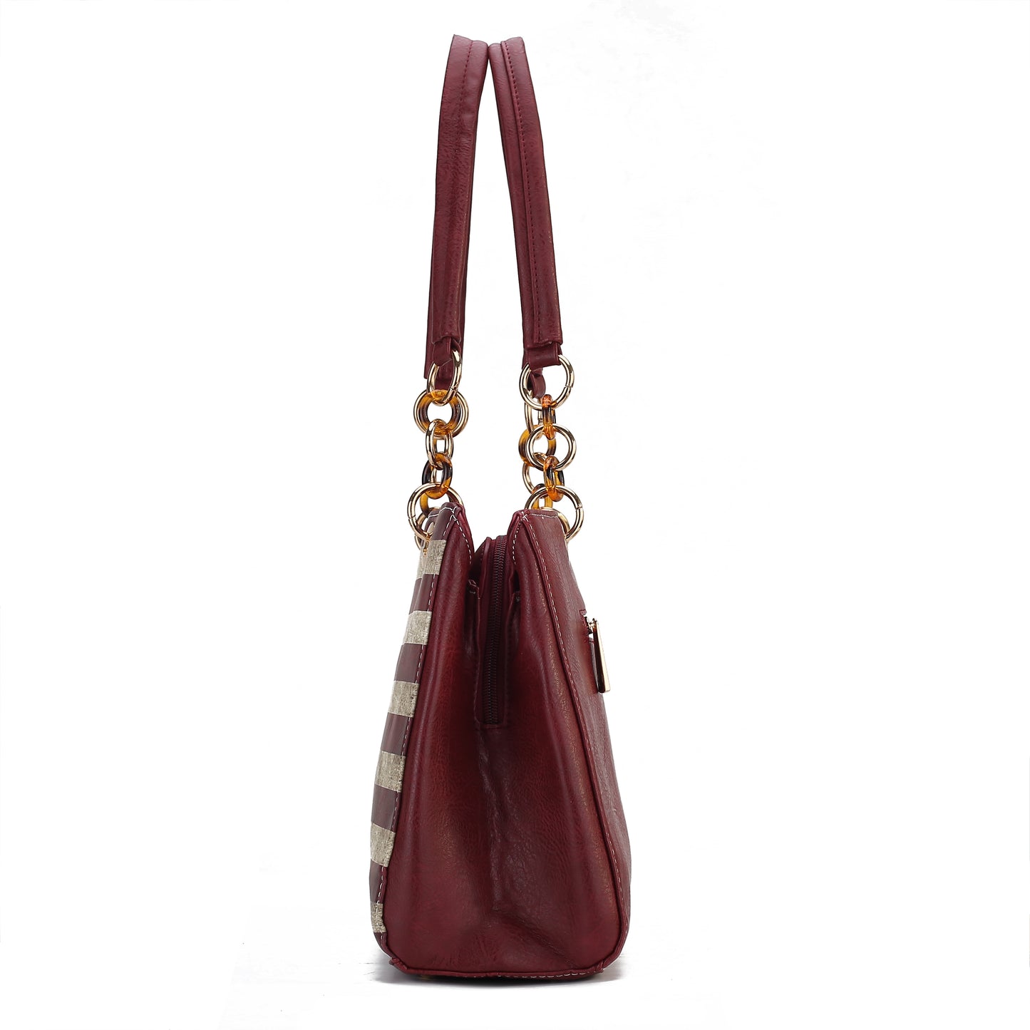 Nevaeh Vegan Leather patriotic pattern Women Shoulder Bag