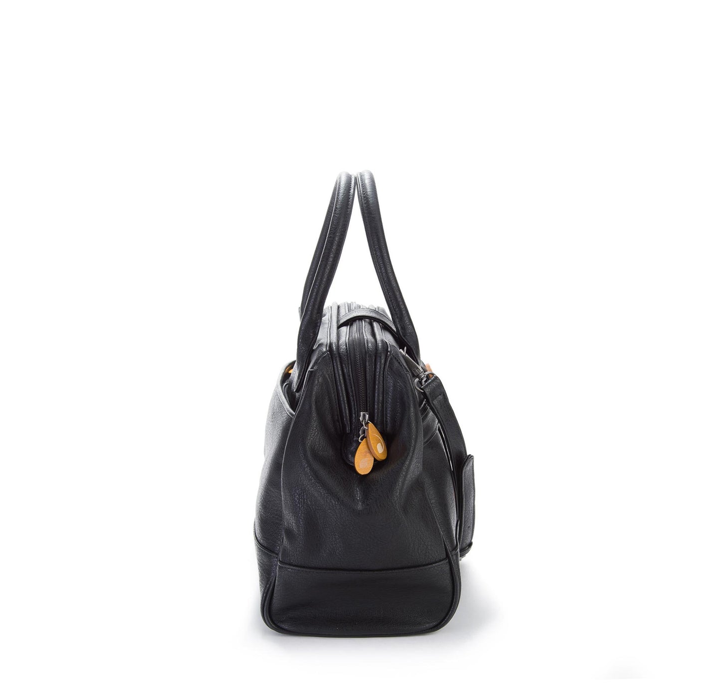 Wythe Doctor's Bag Crossbody, in black and navy gray