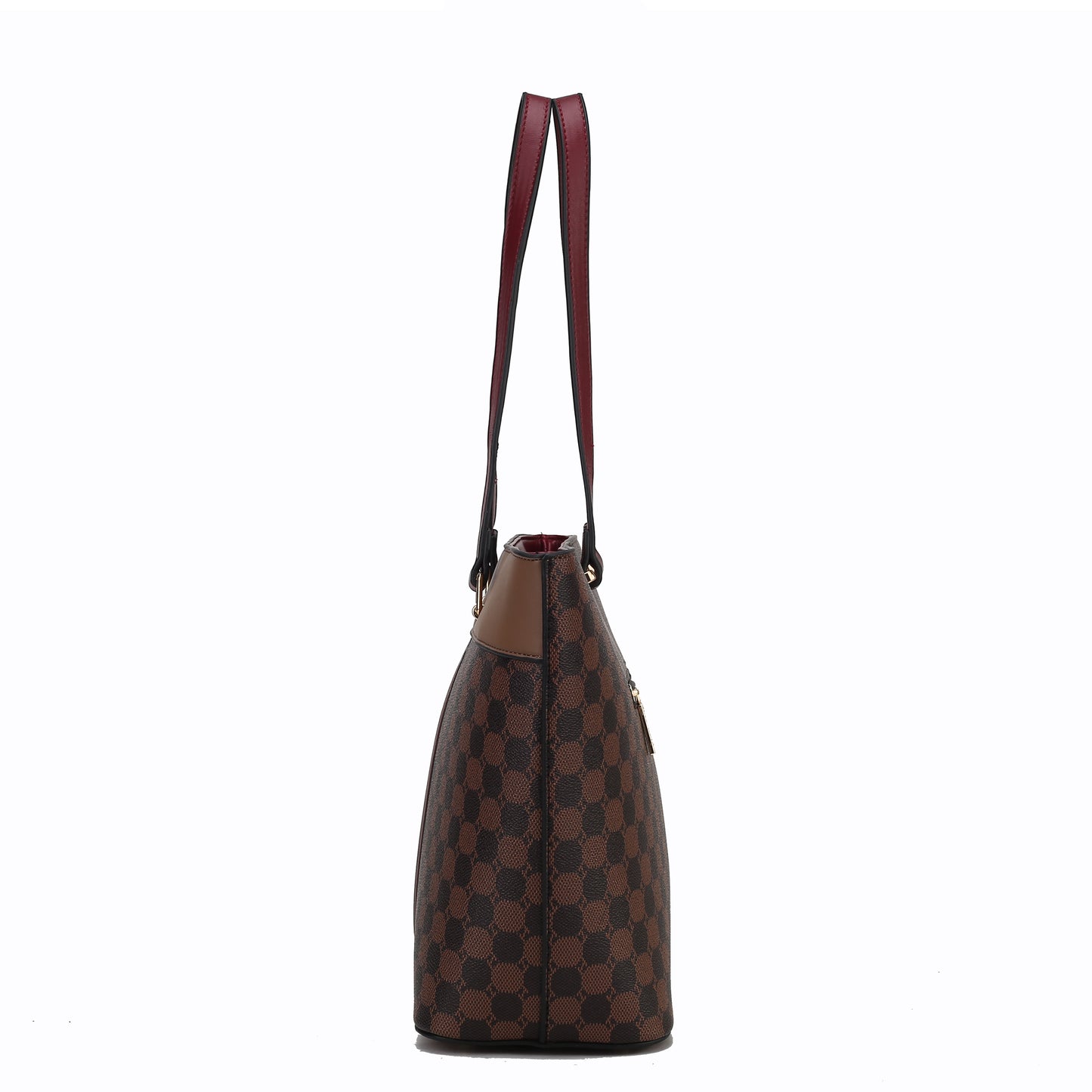 Fabiola Vegan Leather Womens Tote Bag with wallet
