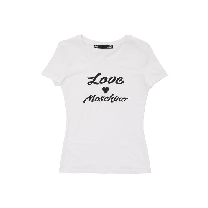 Love Moschino - T-shirt Donna Love Moschino W 4 H19 28 E 1951 A00 OPTICAL WHITE