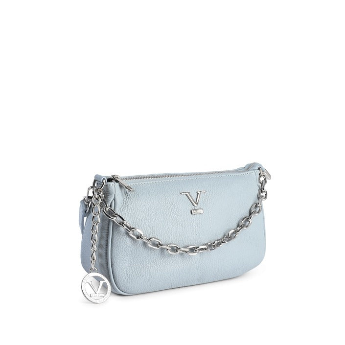 VERSACE - Mini borsa da donna V Italia Celeste
