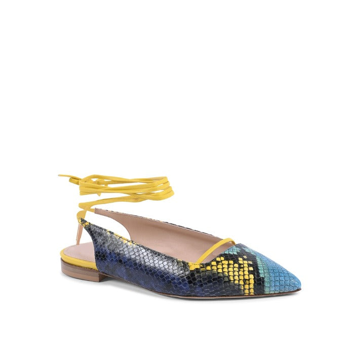 Dee Ocleppo - Brenda Flat Python - Blue/Yellow