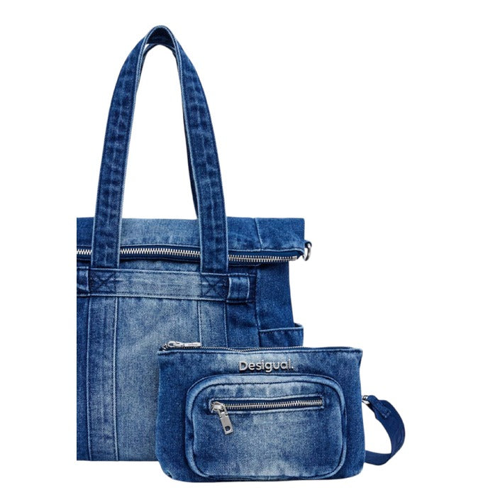 Desigual Borsa Donna Blu