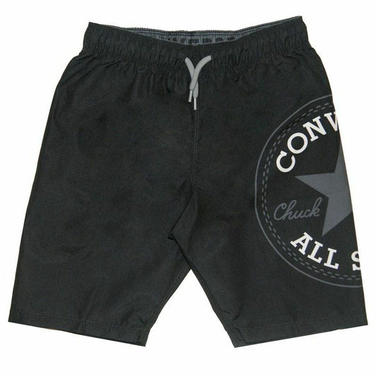 Traje de baño para hombre Converse Wrap Around Pool Negro